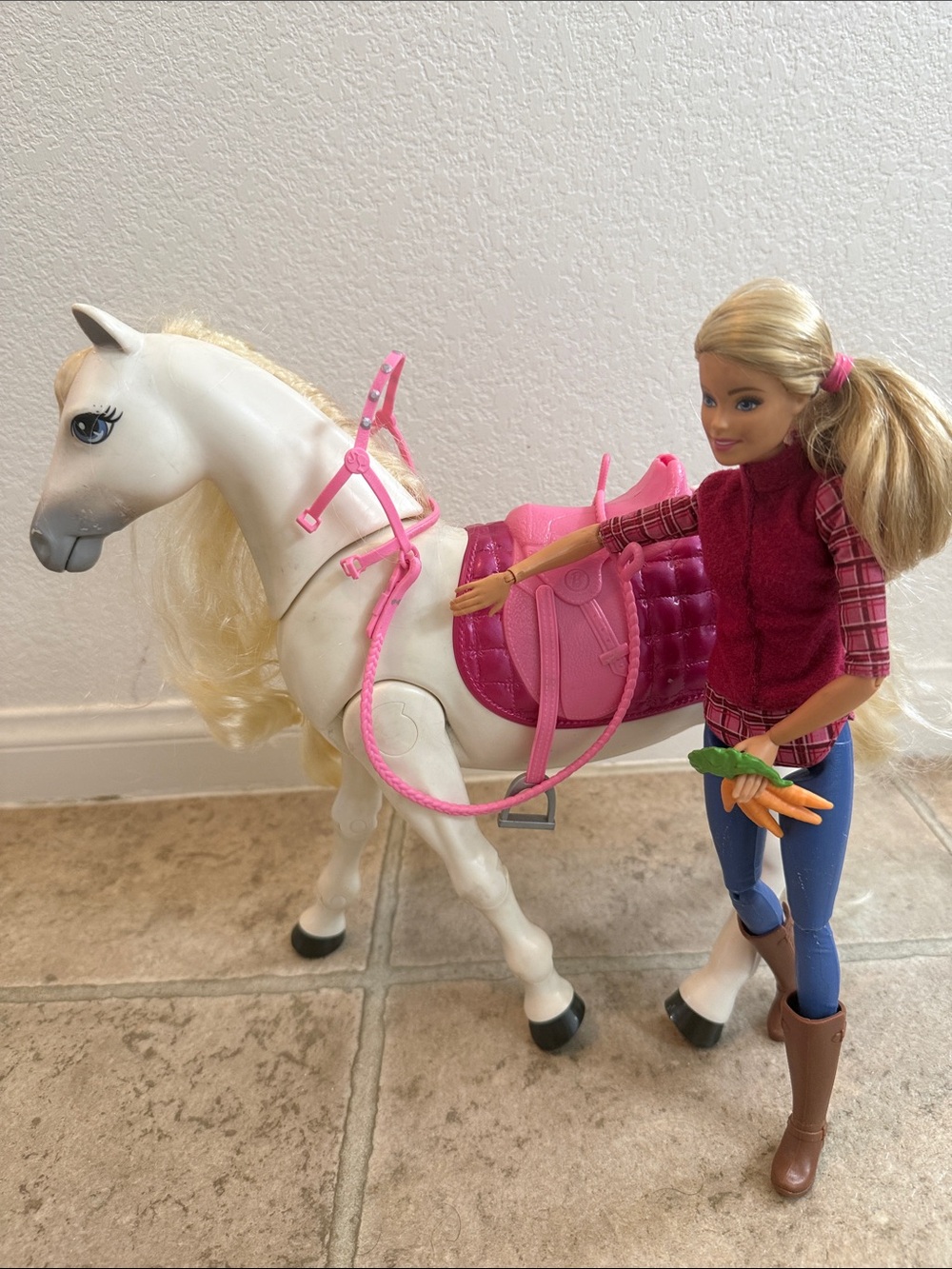 🐴Barbie Doll with Horse set